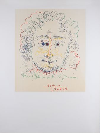 Lithograph Picasso - Pour l'Université de Genève