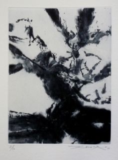 Etching And Aquatint Zao - Pour sonnets SHAKESPEARE 5