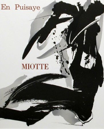 Illustrated Book Miotte - Poètique de Jean Miotte 