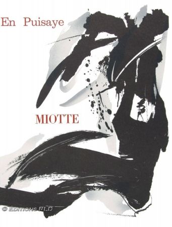 Illustrated Book Miotte - Poétique de Jean Miotte 