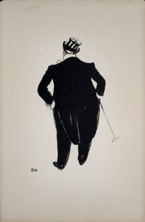 Lithograph Goursat - Prince Orloff, 1901
