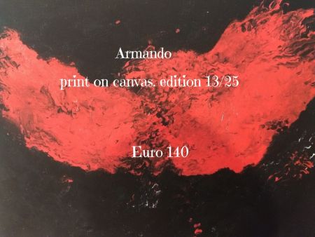 Lithograph Armando - Print on cavas
