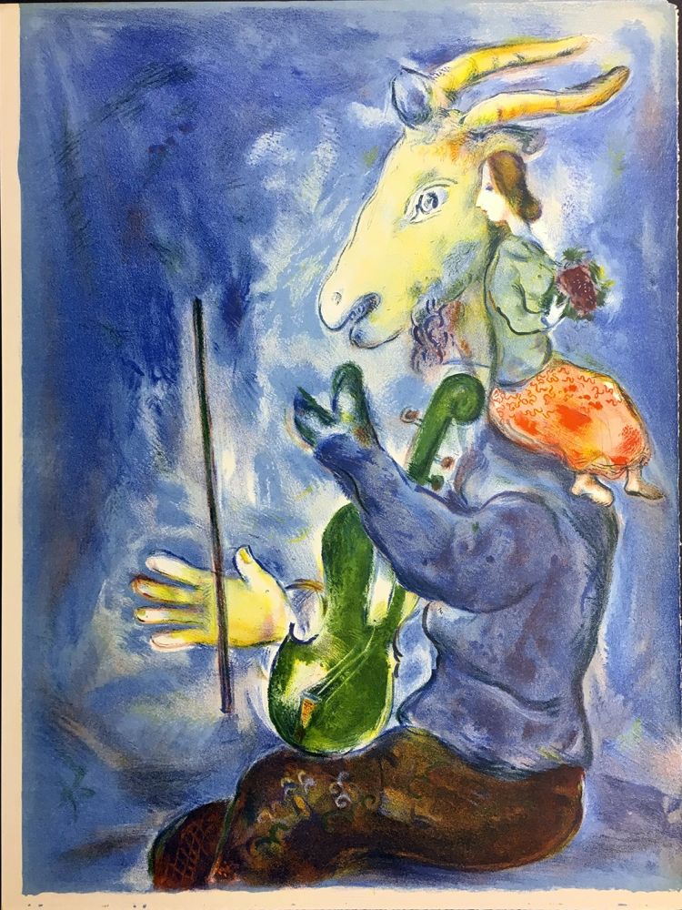 Lithograph Chagall - PRINTEMPS (1938)