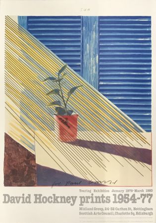 Lithograph Hockney - Prints 1954 – 1977