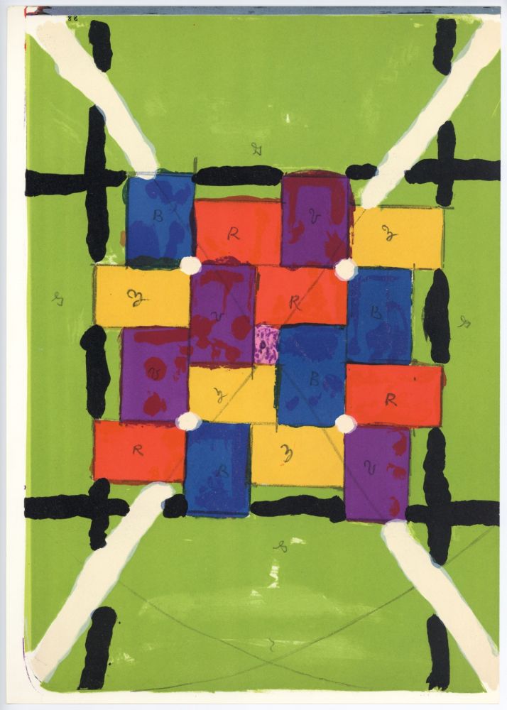 Lithograph Jensen - Puzzle I