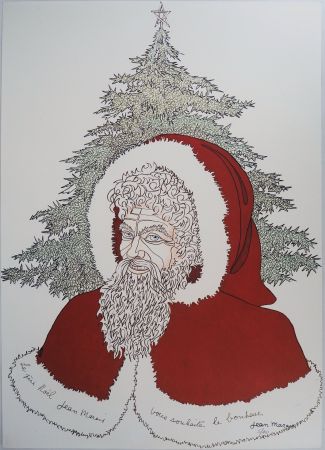 Lithograph Marais  - Père Noël