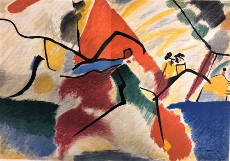 Lithograph Kandinsky - Période dramatique 1910-1920