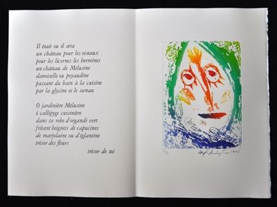 Illustrated Book Pedersen - Quatre chanson pour une château de Puisaye