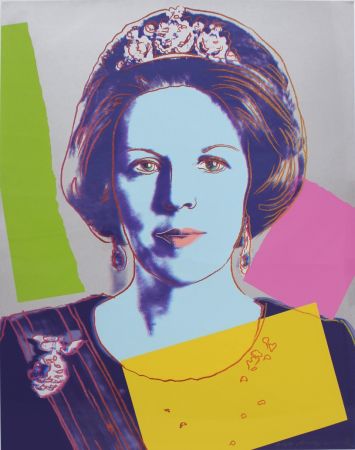 Screenprint Warhol - Queen Beatrix of the Netherlands: Royal Edition 340