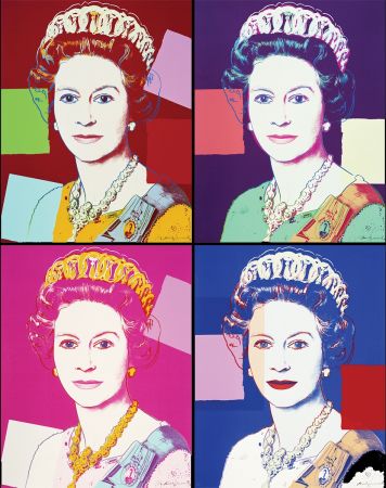 Screenprint Warhol - Queen Elizabeth II Of The United Kingdom Complete Portfolio (Reigning Queens)