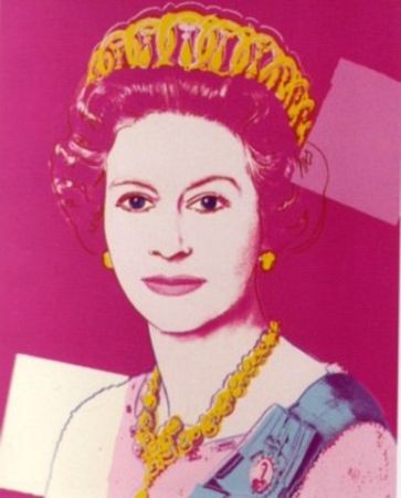Screenprint Warhol - Queen Elizabeth II of the United Kingdom II.336A