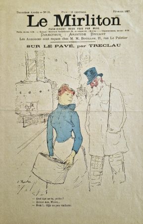 Lithograph Toulouse-Lautrec - Quel àge as tu, petite?