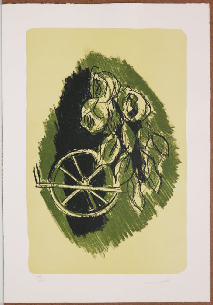 Lithograph Morlotti - Quin