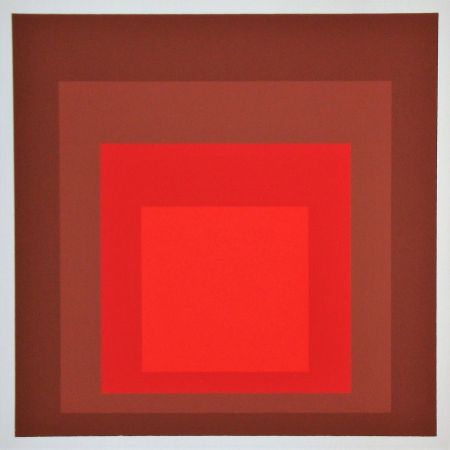 Screenprint Albers - R-I d-5, 1969