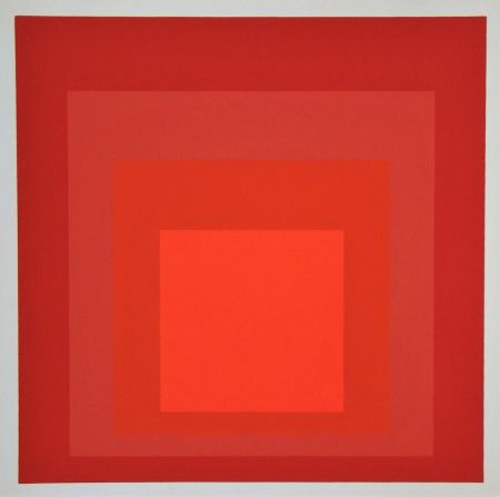 Screenprint Albers - R-III a-4, 1968