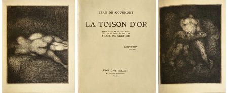 Illustrated Book De Geetere - R. de Gourmont : LA TOISON D'OR. 20 eaux-fortes. 1 des 30 Japon Impérial (1925)