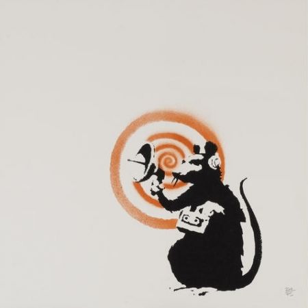 Screenprint Banksy - Radar Rat