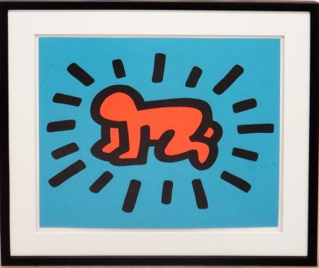 Screenprint Haring - Radiant Baby (from Icons series)