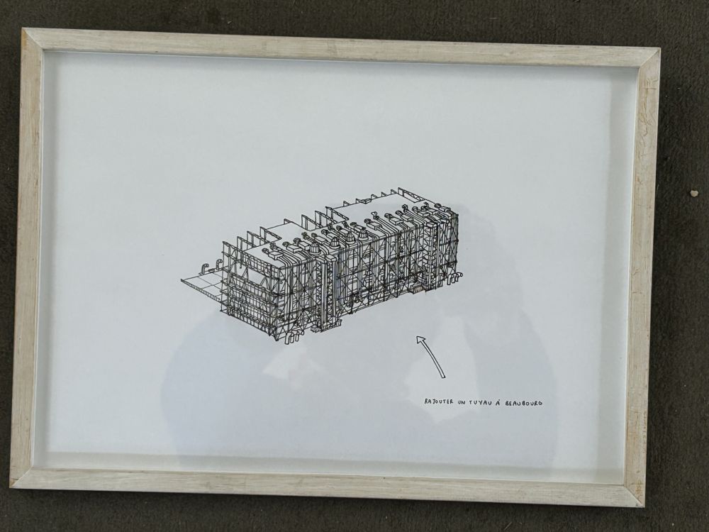No Technical Berthier - Rajouter un tuyau à Beaubourg