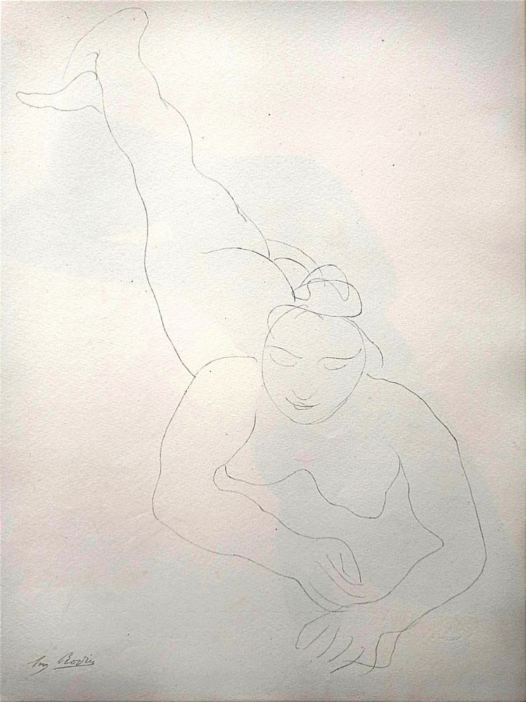 Lithograph Rodin - Rare Lithographie Ed. Ambroise Vollard, 1902  pour 