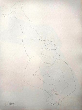 Lithograph Rodin - Rare Lithographie Ed. Ambroise Vollard, 1902  pour 