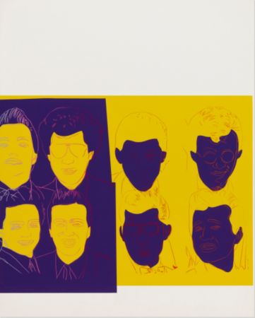 Screenprint Warhol - Rats & Star (F. & S. IIIB.21A)