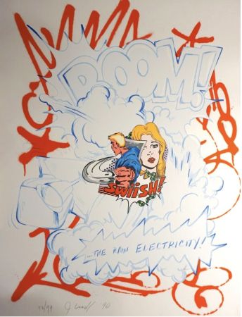 Screenprint Crash - Raw Electricity