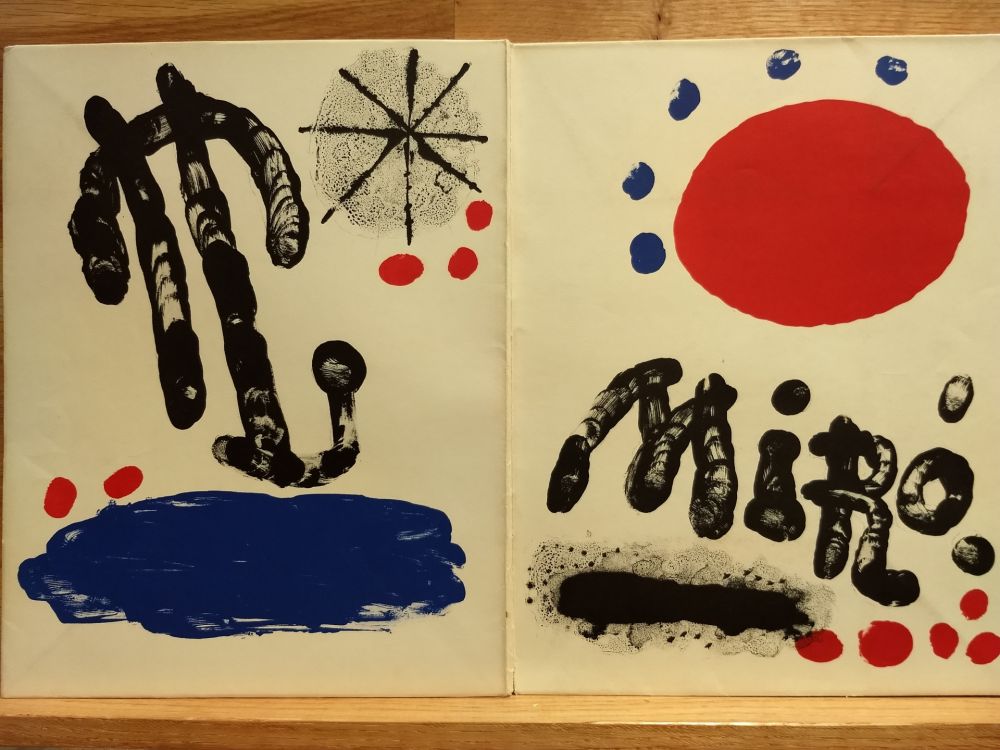 Illustrated Book Miró (After) - Recent paintings