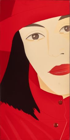 Screenprint Katz - Red Coat