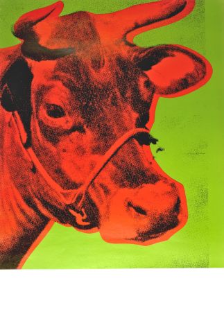 Screenprint Warhol - Red Cow, c. 1970-1971