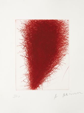Etching Rainer - Red Flame