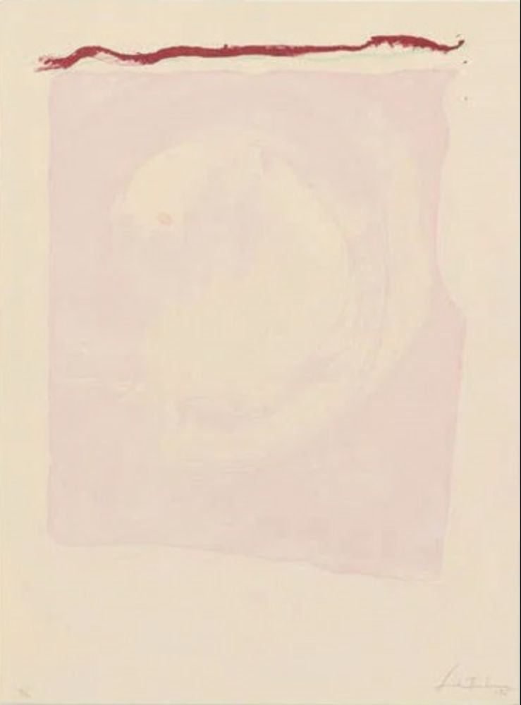 Lithograph Frankenthaler - Reflections IX
