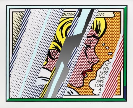 Multiple Lichtenstein - Reflections on Girl,  from Reflections Series (C. 245) 