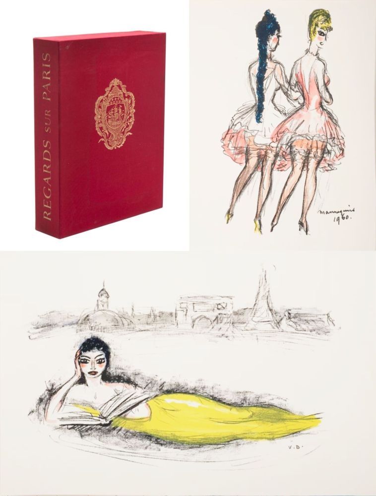 Illustrated Book Van Dongen - Regards sur Paris