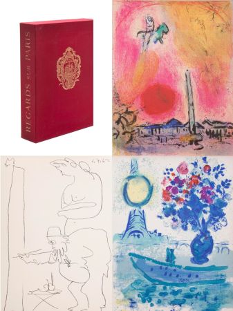 Illustrated Book Chagall - Regards sur Paris