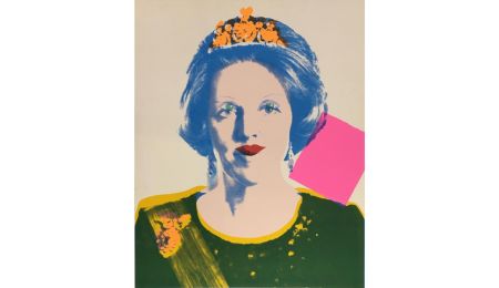 Screenprint Warhol - Reigning Queens: Queen Beatrix of the Netherlands
