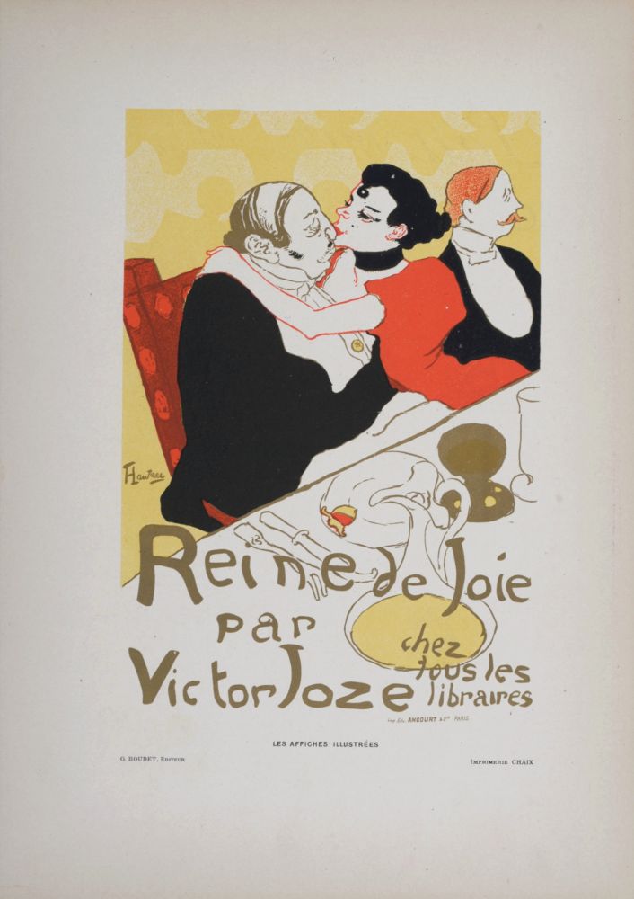 Lithograph Toulouse-Lautrec - Reine de Joie, 1896