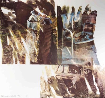 Screenprint Rauschenberg - Relic (Speculations)