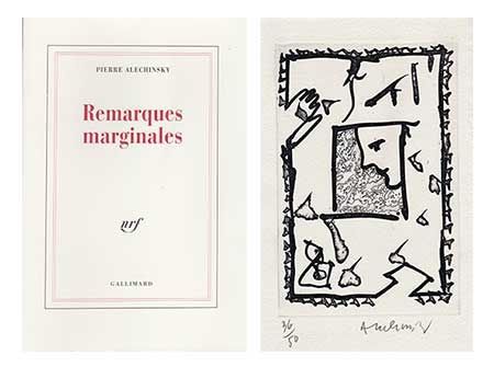 Illustrated Book Alechinsky - Remarques marginales