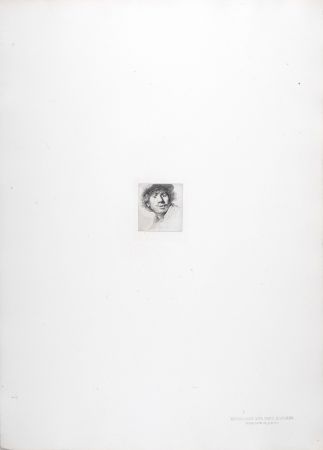 Rotogravure Rembrandt - Rembrandt aux yeux hagards