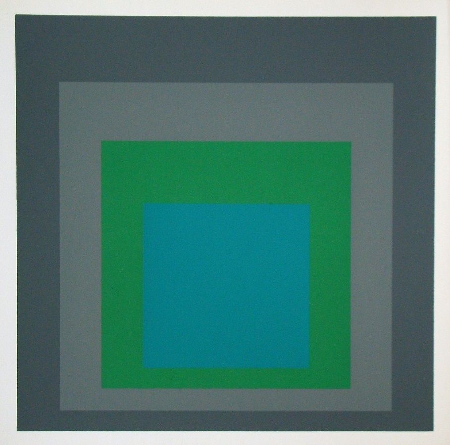 Screenprint Albers - Renewed Hope, 1962