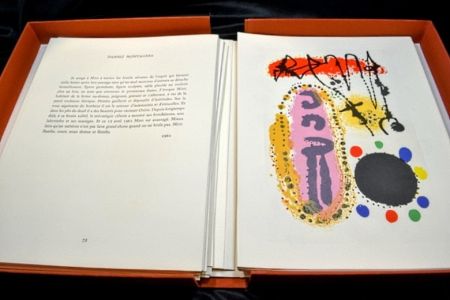 Illustrated Book Miró - René CHAR - Le monde de l'art n'est pas le monde du pardon,1974-Illustre par Picasso, Miro, Brauner, Giacometti...