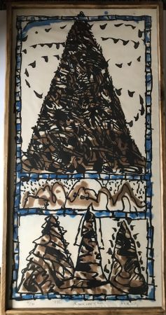 Etching And Aquatint Alechinsky - Reserve pour l'hiver