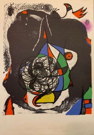 Lithograph Miró - Revolutions I