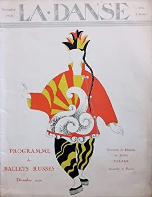 Illustrated Book Picasso - Revue LA DANSE. Programme des Ballets Russes.