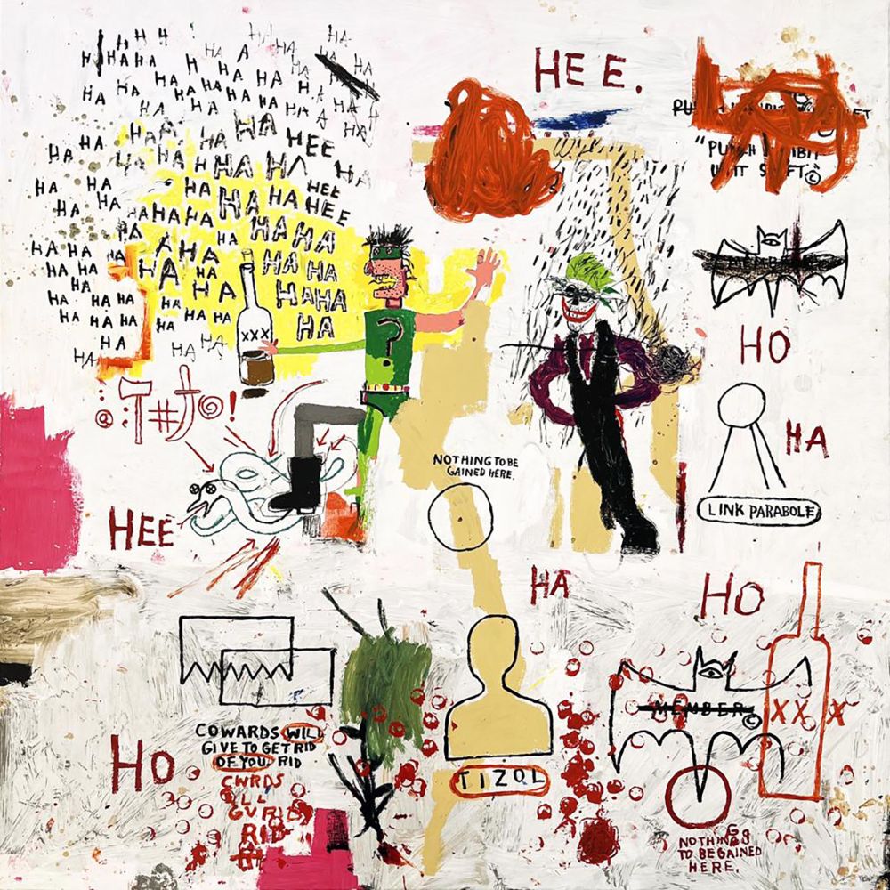 Screenprint Basquiat - Riddle Me This