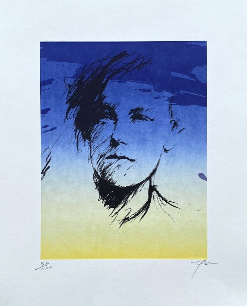 Lithograph Pignon-Ernest - Rimbaud