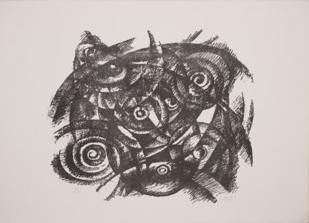 Lithograph Dottori - Ritmo astrale