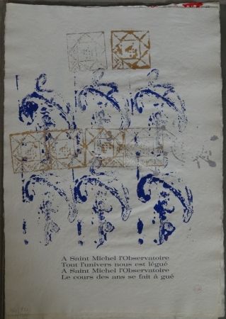 Illustrated Book Arman - Ritournelle pour Saint Michel l'Observatoire
