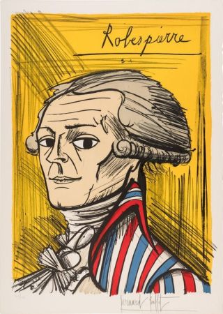 Lithograph Buffet - Robespierre